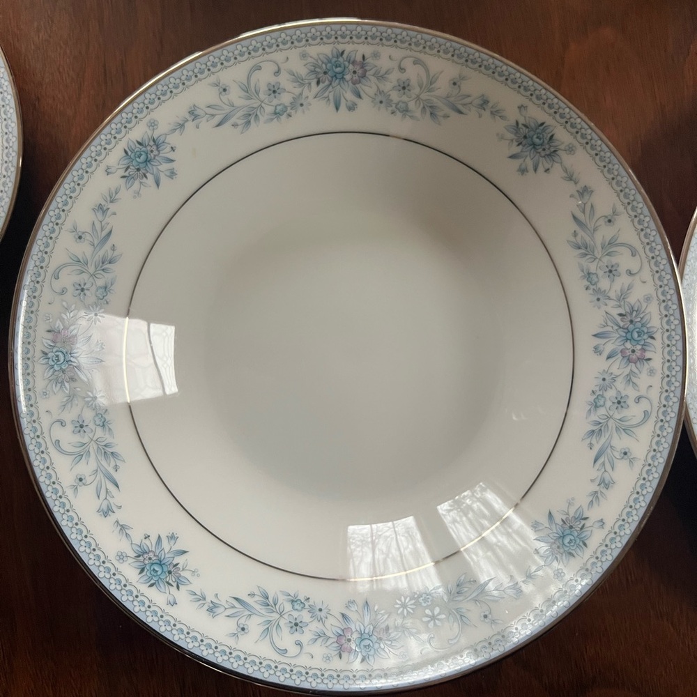 Noritake blue hill bowl replacement pieces a they are used.